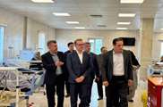 بازدید معاون درمان‌دانشگاه از بیمارستان‌های زعیم و شهدای پاکدشت 