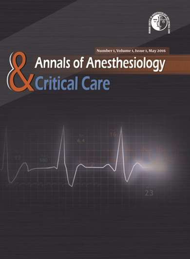 Annals of Anesthesiology and Critical Care