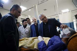 بازدید سرزده وزیر بهداشت از کلان بیمارستان غدیر