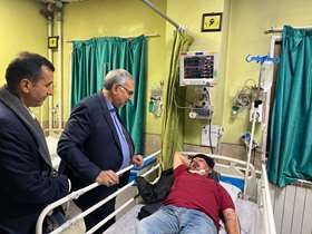 بازدید وزیر بهداشت از بیمارستان‌های فیروزکوه و دماوند