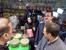  150 کیلوگرم مواد غذایی غیر بهداشتی از بازار تجریش معدوم شد