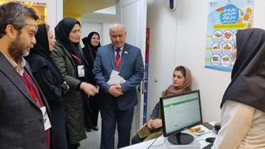 بازدید هیئت عراقی از مرکز خدمات جامع سلامت چیذر