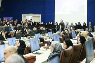 دیدار نوروزی وزیر بهداشت و رییس دانشگاه با دانشگاهیان