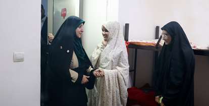 بازدید معاون امور زنان و خانواده ریاست‌جمهوری از سرای‌دانشجویی الزهرا (س)