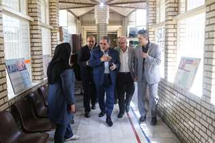 بازدید رییس دانشگاه از مرکز خدمات جامع سلامت شهیدجعفری