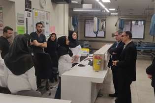 بازدیدهای رییس و هیئت رییسه دانشگاه علوم‌پزشکی شهید بهشتی از بیمارستان‌ها و مراکز تابعه