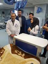 بازدید دکتر ولایتی از بیمارستان مسیح دانشوری