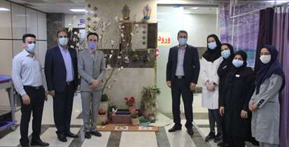 بازدید معاون درمان دانشگاه از بیمارستان های جنوب شرق تهران