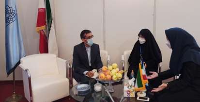 حضور دانشگاه در نمایشگاه جنبی اجلاس رایزنان فرهنگی ایران