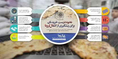 برای پیشگیری از انتقال کرونا هنگام خرید نان چه نکاتی را رعایت کنیم؟