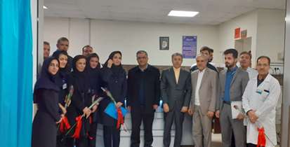 فرماندار شمیرانات به مناسبت روز پرستار از بيمارستان شهدای تجریش بازدید کرد