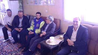 بازدید نماینده مجلس و رئیس شورای شهر فیروزکوه از ایستگاه سلامت نوروزی