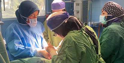 درمان موفق بیمار مبتلا به میوم های متعدد در بیمارستان طالقانی