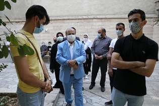 بازدید سرزده دکترزالی از چهار پایگاه واکسیناسیون تهران