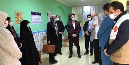 بازدیدمدیرکل اداره سلامت شهرداری تهران از اجرای طرح شهید سلیمانی درشرق تهران