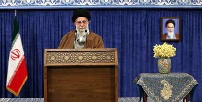 پیام نوروزی رهبر انقلاب در آغاز سال ۱۴۰۰/ شعار سال: تولید؛ پشتیبانی‌ها، مانع‌زدایی‌ها