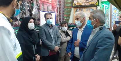 بازدید  سرپرست اداره کل بیمه سلامت استان تهران  از محله هرندی