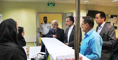 پیگیری خدمات درمانی در پاکدشت با حضور معاون درمان دانشگاه 