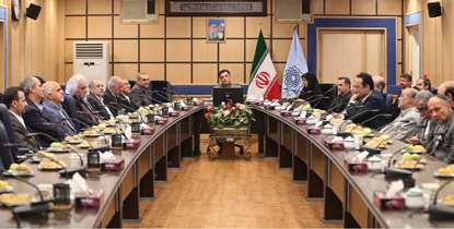 دیدار رئیس دانشگاه با مدیران قدیم گروه های آموزشی دانشکده پزشکی