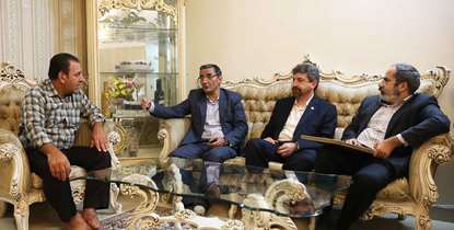 مسئولین دانشگاه با آزاده سرافراز «محمدرضا داستانی» دیدار کردند