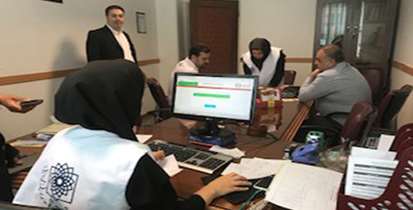 اکیپ سیار سنجش فشار خون در اداره کل تعاون و رفاه اجتماعی مستقر شد