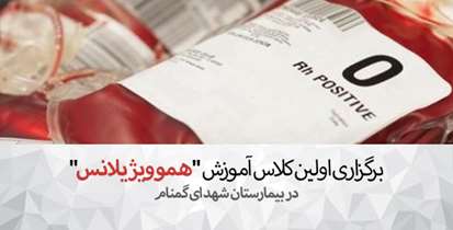 اولین کلاس آموزش هموویژیلانس در بیمارستان شهدای گمنام برگزار شد