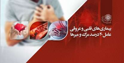 بیماری های قلبی و عروقی؛ عامل 40 درصد مرگ و میرها