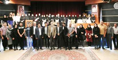 مراسم معارفه دانشجویان جدید الورود دانشکده داروسازی دانشگاه