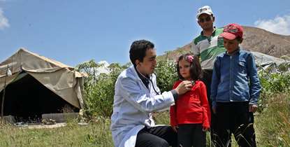 بیتوته در دشت لار/ مروری بر خدمات سلامت دانشگاه به عشایر حاشیه تهران+گزارش تصویری
