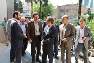 دکتر جان بابایی از مرکز پزشکی آموزشی درمانی 15 خرداد بازدید کرد