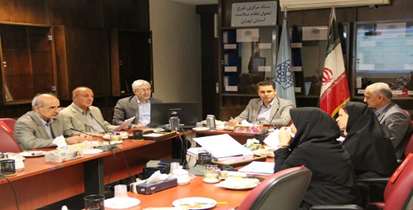 برگزاری جلسه کمیسیون ماده 20 با حضور دکتر میرهاشمی در معاونت درمان دانشگاه