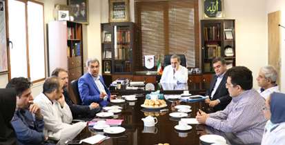 بازدید رییس مرکز مدیریت پیوند وزارت بهداشت از مرکز پیوند و فراهم آوری اعضای بیمارستان دکتر مسیح دانشوری