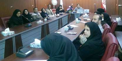 جلسه آموزشی "پدافند غیر عامل در حوزه بهداشت و سلامت" درشبکه بهداشت شمیرانات برگزار شد