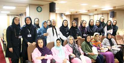 درراستای اهداف بیمارستان دوستدار کودک برگزارشد/گرامیداشت هفته جهانی شیرمادر دربیمارستان شهدای تجریش