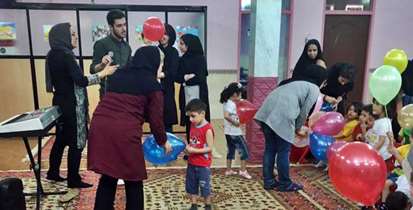 کودکان شیرخوارگاه شبیر تنها نیستند/ جشن عید فطر کانون هلال احمر برای این کودکان