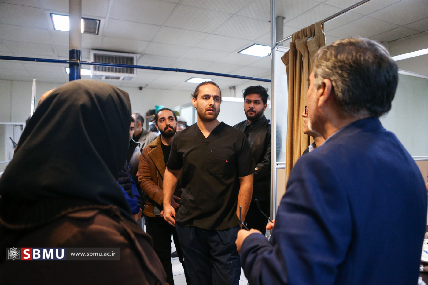 بازدید رییس دانشگاه از دانشکده توانبخشی و افتتاح دو پروژه&zwnj; عمرانی