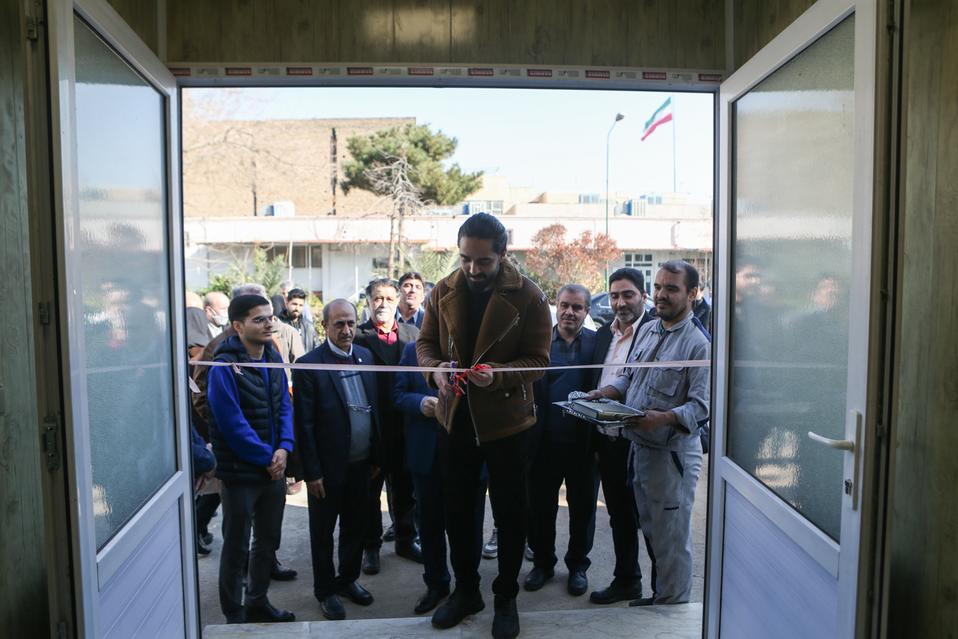 بازدید رییس دانشگاه از دانشکده توانبخشی و افتتاح دو پروژه&zwnj; عمرانی