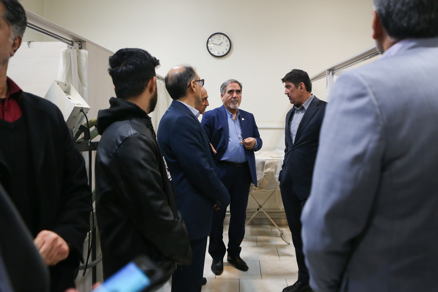 بازدید رییس دانشگاه از دانشکده توانبخشی و افتتاح دو پروژه&zwnj; عمرانی