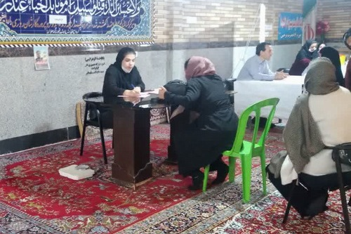 اردوی جهادی سلامت محور در محله کرمانیه پاکدشت برگزار شد