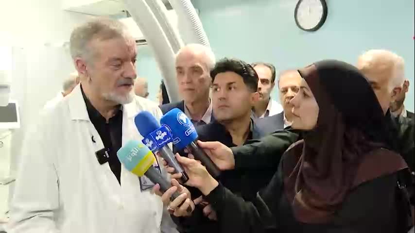 بازتاب رسانه‌ای رونمایی از دستگاه پیشرفته آنژیوگرافی مغز در بیمارستان لقمان 